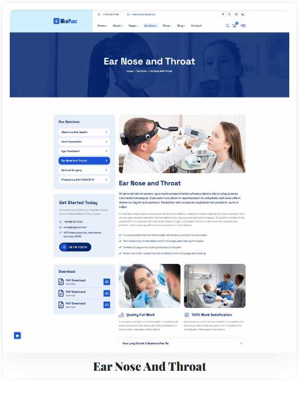 Mediplace - Health & Medical Multipurpose HTML Template