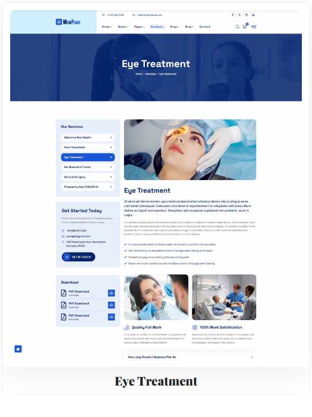 Mediplace - Health & Medical Multipurpose HTML Template